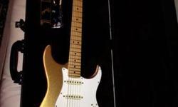 60th Anniversary American Standard Stratocaster (FSR)
Limited to 2000
Aztec Gold Metallic
Custom Shop fat 50s pickups
Hard shell case MINT
&nbsp;
Fender 65 reissue Twin Reverb
All tube, US made classic
MINT
&nbsp;
TS 808 pro reissue tube screamer
Looking