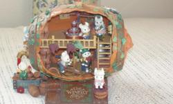 Beautiful Collectible "Water Barrel" Figurine!
Exclusive detail, featuring authentic cut, charming personality in illuminated 3D.
"Three Little Pigs Theme"