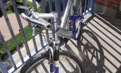 Fuji Dual Suspension Mountain Bike - with one year old new Rock Shox Suspension - 24 speed