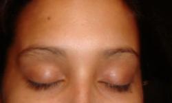 THREAD IS USED TO REMOVE UNWANTED FACIAL HAIR.(INCLUDES SHAPING OF THE EYEBROWS).
