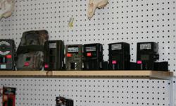 HAVE SEVERAL STEALTH CAMS AND PRIMOS GAME CAMERAS FOR SALE. CAMERAS START AT $70.00 AND UP. REFURBISHED CAMERAS WITH WARRANTIES....ALL TESTED AND GOOD CONDITION.....