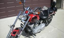 2002 softail standard. new tires and battery. looks great. 15000 miles. floor jack included. 937-215-3430