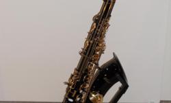 Like new Ebony body Tenor Sax with;
Brass keys with Pearl en-lays
Hard carry case
Metal stand
Cleaning accessories
Additional Auto Link 5* mouthpiece
&nbsp;