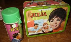 1960's Julia Lunch Box with Thermos in good condition.