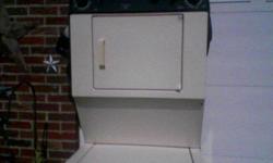Must Sell!!!! Kenmore Washer/Dryer combo. Barely used! Still in great condition! Light tan and cream colored. Perfect fit for apartment living. Asking $300.00 or best offer. If interested please call (419) 784-2438 afternoon.