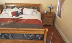 King Bedroom four pieces set. All wood for only $500.00 . For more information call 561-688-3565