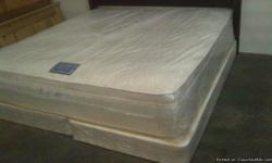 BRAND NEW IN THE PLASTIC NO-FLIP PILLOW TOP MATTRESS & BOXSPRING