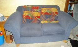 1 blue loveseat & 1 red loveseat. Asking $150 a piece or would do $275 for both. Located in Holstein, IA but if fairly close I would consider delivering. If interested email me at handei@evertek.net please.