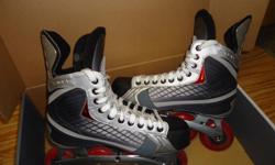 Regular Size 10, almost new Men's Hockey Skates. Worn only about 5 times. Brand is Bauer, Vapor RX 500. Please call 801-455-7161, Vicky. Cash only.&nbsp; :)