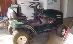 4 years old, new blades, 12 HP, 38 inch cut, 5 speed, excellent condition - NO Problems. Call 218-770-6626