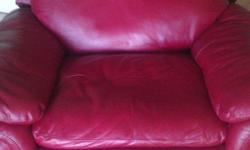 Must Sell--Oversize Leather Rocker. No marks scratches&nbsp; looks like "NEW"