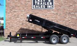 82" Wide, 14' Dump, 2-7000# Axles, 4 Brakes, 24" Sides 12 GA., 10 GA. Floor, Battery, 2-Way Spreader Gate, Black/White.
MSRP $9,230
This Trailer MUST GO!
Call Ron or Larry at 330-889-2353 for more info.