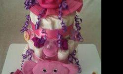 Arlyn's Newborn Arrangements
I make newborn arrangements (Diaper Cakes) for mommy's 2 be or new babies.They make a great gift or center piece for baby showers. Prices start at $50.00 and up. Prices depend on brand and size of diapers and size of