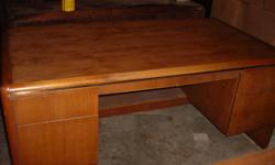 Very sturdy credenza. Has 6 drawers. Great shape. $150
We also have an oak desk that matches. $250