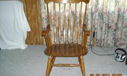 Solid oak rocking chair bought for mom but it does not fit for her