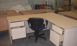 5 Office Desks Available with Chairs. Pics available.