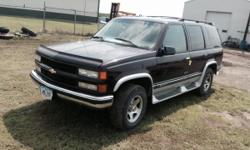 PARTING OUT 1997 Chevy Tahoe. Lots of good parts, LOW MILE 5.7 Vortec Engine for sale, good 16 inch tires, aftermarket wheels, etc. Transmission is bad, not selling vehicle whole. I have many other domestic parts trucks so please ask. Email or call