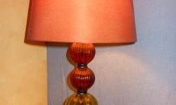 Two lamps perfect condition --.