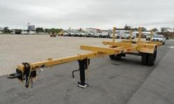 Stock#11733
Reid Extendable Pole / 2 Position Reel Trailer
Trailer Can Hold 2 Cable Reels
Extends From 21' to 31'
Single Axle, Electric Brakes,
Multi - Leaf, Slipper Type Springs,
More on www.juliesequipment.com