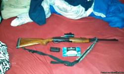 I have a remington 760 *not 7600* pump action in .30-.06. The rifle is still in very good condition. no rusting or pitting has occured. It has iron sights on it however the rear sight blade is missing. I have two sets of scope mounts for it and an