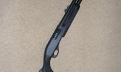 I am selling my remington 870 12 gauge shotgun the gun was bought at guns galore in fenton mi for this past shot gun season *** brand new*** it features a fully riffled slug only barrel all black synthetic stocks pump action 2/34 or 3 inch slugs selling