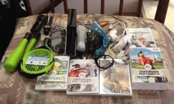 I am selling my Wii which I used for about 2 mths. I used the 2011 Tiger Woods PGA Tour 11 but the Tiger Woods Master was opened but never used. Asking $350 or best offer for everything. If interested call -- and ask for Daniel.
&nbsp;