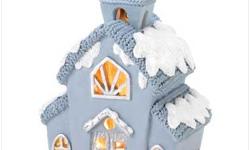 Description
Quaint church is the very picture of winter-time charm, with its cozy knitted roof and warm light pouring through its cutout windows. The perfect completion to your Snowbuddies scene!
Specification
Weight 1.3 lbs.
6" x 4?" x 7Â¾" high.