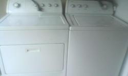 Heavy Duty Super Capacity Plus Commerical Quality Whirlpool Washer & Dryer Set for Sale in excellent working condition.
The asking price is $335.00 firm, cash & serious inquiries only please.
A 30 day warranty is included & local delivery is available for