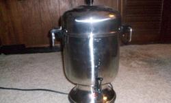 farberwhare , superfast automatic stainless steel coffee urn, 12-55 cups.