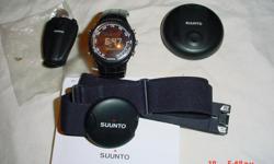 like new suunto t3.comes with gps pod foot pod and heart rate monitor belt.Connects to all .great deal for the money