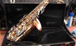 I have acquired this nice Tenor Saxaphone which is the Vito model by La Blanc. It is nice cosmetically and has no dents. The pads are in good condition and have listened to it played by a band director from one of the local counties. If anyone is