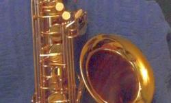 This is a really nice sax made by the woodwind and Brasswind company.
It is basically the same horn as the Selmer La Voix, and is a good copy of the Selmer Super Action 80.
It plays and responds like a Pro horn. It has just come from the shop where some