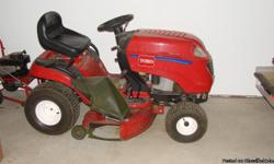 Toro Lawn tractor-2007. 42" cut, 20hp Kohler engine.
Call 920-866-1614
