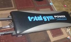 Total Gym Power Platinum + attachments for sale.
Asking $350&nbsp;or Best Offer. &nbsp;Will deliver within a 20 mile radius for an extra fee of $50.
This Total Gym is in very good condition - used only a handful of times.
Foldable for easy moving and