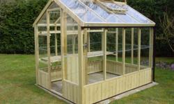 Traditional Green House is hand crafted in Yorkshire England using only selected timber. The Yorkshire Greenhouse is a distinctive Residential Greenhouse that offers a degree of elegance, strength, safety and is aesthetically pleasing in any landscape.