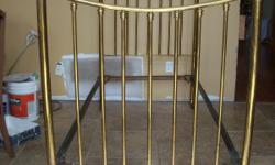 Two early 19th century brass beds (twin) with springs.
Purchased from T. Eaton Co. Toronto.