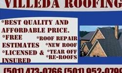 Espesialiced in leak and roof repairs , new roofs , tear-off and gutter cleaning