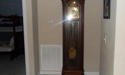 31 year old, perfect condition, 3 chime Colonial of Zealand Grandfather Clock