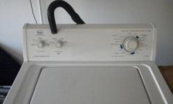 Used Roper, part of Whirlpool company, washer and dryer for sale. 8 years old and still running strong, wife wanted new, so she got new. Can hook up if you like to verify operation. Both electric, four prong plug for dryer. Must pick up, cannot deliver.
