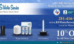 R & S Water Services has the best prices and service for Water Softeners, Reverse Osmosis Water Systems, Whole House Water Filters. Air Purification and Back Flow Testing and Repairs. We offer free in home water testing . We explain the system to you so