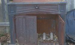 ****Antique looking wood fireplace. Located in Chesterfield County **** Please contact Valerie @ -- Or Email- valeriehth@yahoo.com