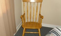 standard size rocking chair in very good shape.