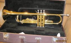 Yamaha Trumpet. &nbsp;Mint condition, High end instrument. Adult owned. Played only a few times. Includes padded case, cleaning supplies, music books and sheet music. &nbsp;Bb standard trumpet. $650. YTR2335A