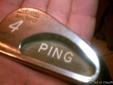 Ping Karsten I, Complete Golf Club Set Including Ping Woods